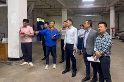 東莞市生態環境局副局長吳對林督導厚街鎮污染天氣應對工作