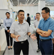 省生態環境廳、省工業和信息化廳調研生態環境